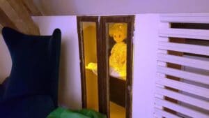 Mansarda Conacului Hagianoff de pe Domeniul Manasia