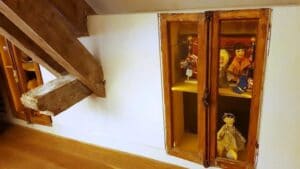 Mansarda Conacului Hagianoff de pe Domeniul Manasia