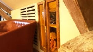 Mansarda Conacului Hagianoff de pe Domeniul Manasia