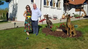 Cristina si Radu Timis la conacul lor, Casa Timis