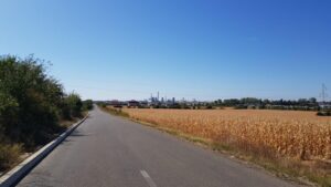 Dealurile din Bucov in jurul conacului Casa Timis