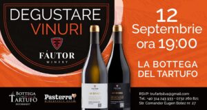 Degustare vinuri Fautor - La Bottega del Tartufo