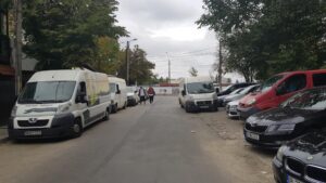 Cartierul Giulesti, in zona restaurantului Potcoava