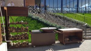 Terasele Conacului Casa Timis din Bucov