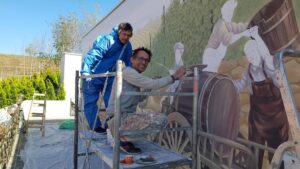 Terasele Conacului Casa Timis din Bucov