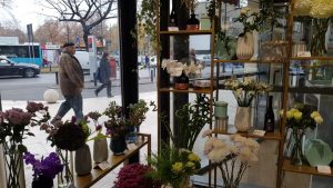 Floraria Zexe de la restaurantul Amalgam