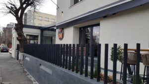 Terasa cu vedere spre lacul Floreasca