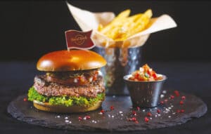 Tex-Mex Chili Cheeseburger