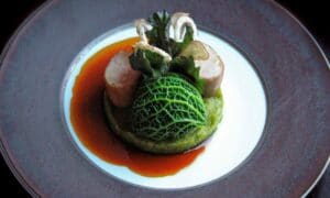 Clocktower dish