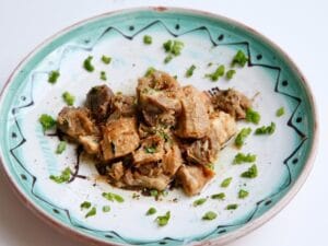 Fior di latte - Ceaun cu carne mangalita si untura