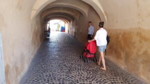 Brasov, Piata George Enescu in orasul vechi