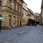 Brasov, Piata George Enescu in orasul vechi