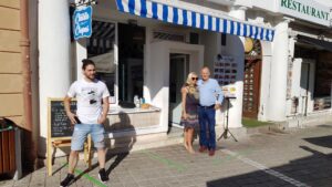 Restaurantul Pizza Roma in Piata Sfatului din Brasov