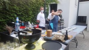 Chef Florin Andrei Vanau si Ciprian Bocioaca