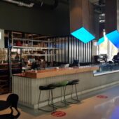 Salonul restaurantului asiatic Godai din Pipera