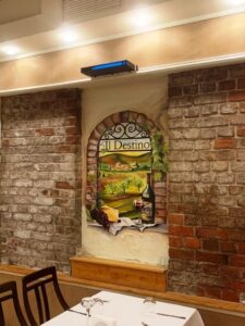 Aparate cu UV in restaurantul Il Destino din Bucuresti