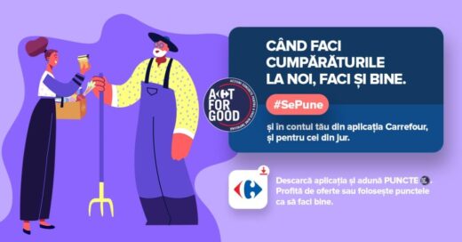 Carrefour România lansează Act For Good