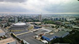 Nordul Bucurestiului vazut panoramic din Ana Tower