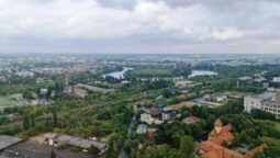 Nordul Bucurestiului vazut panoramic din Ana Tower