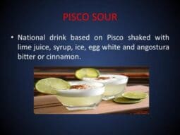 Bucataria peruana si Pisco Sour