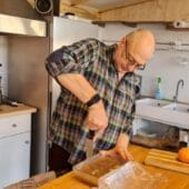 Florin Cojocariu in bucatarie la Athanor le Coupteur