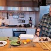 Florin Cojocariu in bucatarie la Athanor le Coupteur