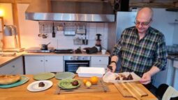 Florin Cojocariu in bucatarie la Athanor le Coupteur