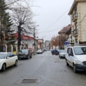 Strada Olimpului și Biserica Flămânda