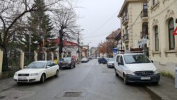 Strada Olimpului și Biserica Flămânda