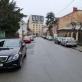 Strada Olimpului și Biserica Flămânda