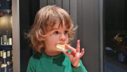 Domnisorul Butunoiu la cina la Orlando Zaharia