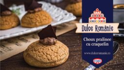 Choux pralinee cu craquelin