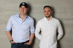 Radu Savopol și Lucian Bădilă, fondatori 5 to go